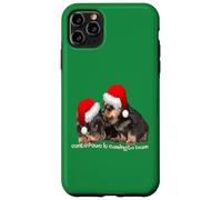 Santa Paws sta arrivando in città carino Rottweiler Natale Custodia per iPhone 11 Pro Max
