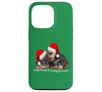 Santa Paws sta arrivando in città carino Rottweiler Natale Custodia per iPhone 13 Pro