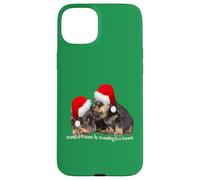 Santa Paws sta arrivando in città carino Rottweiler Natale Custodia per iPhone 15 Plus