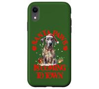 Santa Paws sta arrivando in città con l'alano natalizio Custodia per iPhone XR