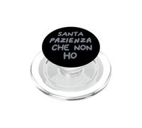 Santa Pazienza che non ho bolla PopSockets PopGrip per MagSafe