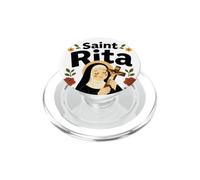 Santa Rita di Cascia Patrona Cattolica dell'Impossibile PopSockets PopGrip per MagSafe