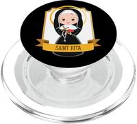 Santa Rita di Cascia Preghiera Patrono Cattolico Cause Perdute PopSockets PopGrip per MagSafe