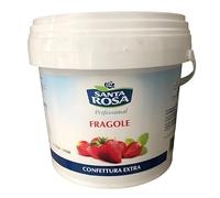 Santa Rosa Confettura Extra di Fragole Barattolo da 3 Kg