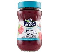 Santa Rosa, Confettura Extra di Lamponi Light -50% di Zuccheri, 260g