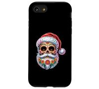 Santa Skull Calavera Messicano Dia De Muertos Giorno Dei Morti Custodia per iPhone SE (2020) / 7/8