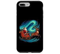 Santa Slitta Con Renna E Aurora Custodia per iPhone 7 Plus/8 Plus