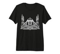 Santa Sofia Linework Amante Storia Maglietta Premium