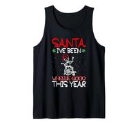 Santa, Sono Stato Wheelie Good Quest'anno - Sedia a rotelle Canotta