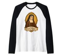 Santa Teresa Benedetta della Croce Santa Edith Stein Maglia con Maniche Raglan