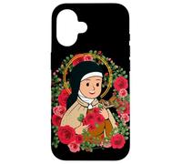 Santa Teresa di Lisieux Kids Little Flower Rose Cattolica Santa Custodia per iPhone 16