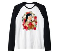 Santa Teresa di Lisieux Kids Little Flower Rose Cattolica Santa Maglia con Maniche Raglan