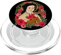 Santa Teresa di Lisieux Kids Little Flower Rose Cattolica Santa PopSockets PopGrip per MagSafe