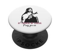 Santa Teresa Di Lisieux PopSockets PopGrip Adesivo