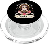 Santa Teresa di Lisieux Prega per noi Rose cattoliche per bambini PopSockets PopGrip per MagSafe