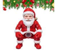 Santa Toothpaste Cap 3D Printed Funny 8.5x6.5 Novelty Santa Claus Dispenser