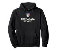 Sant'Agata de' Goti Military Felpa con Cappuccio