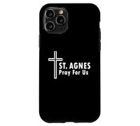 Sant'Agnese prega per noi cattolico martire santa Custodia per iPhone 11 Pro