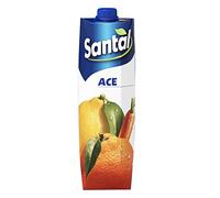 SANTAL 12 Confezioni succhi di frutta 100% succo tetra ace 1l