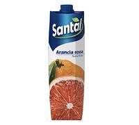 SANTAL 12 Confezioni succhi di frutta 100% succo tetra arance rosse 1l