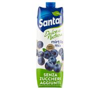 Santal Dolce Natura Mirtillo Senza Zuccheri Aggiunti 1L x12 Brick - Succo