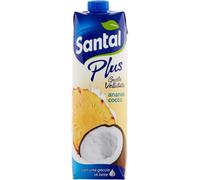 Santal Plus Prisma Ananas Cocco 1L x12 Brick - Succo Tropicale Multifrutta