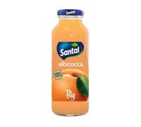 Santal Plus Succo di Frutta Gusto Albicocca Confezione da 12 Bottiglie da 250 ml