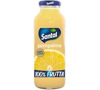 Santal Succo 100% Frutta Gusto Pompelmo Confezione da 12 Bottiglie da 250 ml