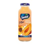 Santal Succo di Frutta Plus Pesca Mango con una Goccia di Latte 250ml x 24