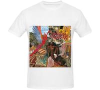 Santana Abraxas Soul Mens Crew Neck Cool T Shirts White L