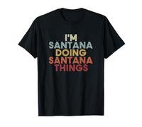 Santana Name Santana Personalized Name First Given Maglietta