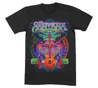 Santana Spiritual Soul Official Tee T-Shirt Mens Black L