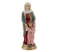 Sant'Anna con Maria Bambina Statua Resina 10 cm