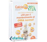 PALADIN PHARMA Calcio D3 Sanavita 30 Compresse - Integratore per le ossa