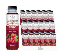 Sant'Anna SanFruit Frutti Rossi 0,33L Pack da 36 bottiglie | Bevanda a base di succhi di Frutta in Acqua Sant'Anna Senza Zuccheri Aggiunti