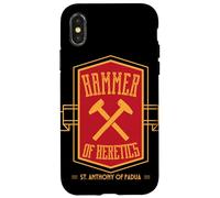 Sant'Antonio di Padova Martello di Eretici Santo Cattolico Custodia per iPhone X/XS