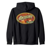 Sant'Antonio Grande Abate Patrono San Agricoltori retrò Pizza Felpa con Cappuccio