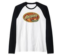 Sant'Antonio Grande Abate Patrono San Agricoltori retrò Pizza Maglia con Maniche Raglan