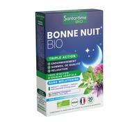 Santarôme Buona Notte Tripla Azione Senza Melatonina Bio 20 Compresse - Integratore