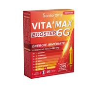 Santarôme Vita'max Booster 6 g Arancia 20 fiale - Integratore