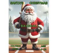 Santa's Christmas Baseball: Coloring Book
