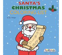 Santa's Christmas Coloring List
