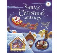 Santa's Christmas Journey with Wind-Up Sleigh (Wind-Up Books): with wind-up sleigh and 4 tracks