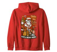 Santa's Cozy Motel VI augura Una buona Notte Felpa con Cappuccio