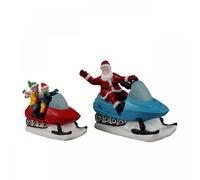 Santa'S Day Off Set Of 2 Cod. 62621