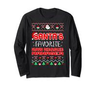 Santas Favorite Risorse Umane Manager Natale Maglione Maglia a Manica