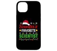 Santa's Favorite Scientist Funny Christmas Scientist Xmas Custodia per iPhone 14 Plus