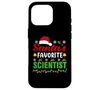 Santa's Favorite Scientist Funny Christmas Scientist Xmas Custodia per iPhone 16 Pro