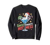 Santa's Hot Favorite Mess Holiday Humor Felpa