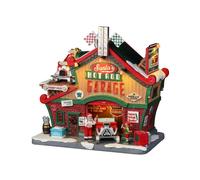 Santa'S Hot Rod Garage con Alimentatore 4.5V Cod. 25863
